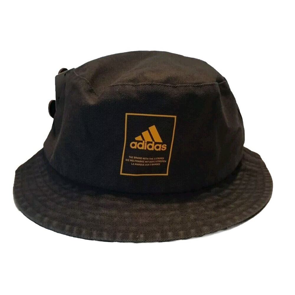 Adidas Lifestyle Washed Bucket Hat Gray Men’s One Size Measurements‎ In Pictures